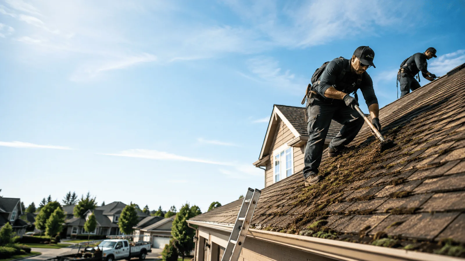 Roof Moss Removal in Gilbert, MN near me